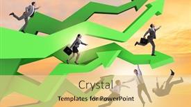  Presentation with abstract chart business - PPT layouts enhanced with businessman-in-business-chart-concept background and a blonde colored foreground