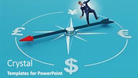  Presentation with trading - PPT layouts consisting of businessman-in-currency-trading-concept background and a  colored foreground