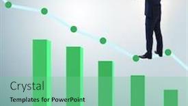  Presentation with financial planning - Amazing PPT theme having businessman in financial planning business concept backdrop and a seafoam green colored foreground