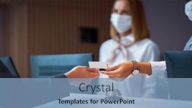  Presentation with hotel - Amazing PPT layouts having businessman-in-mask backdrop and a teal colored foreground