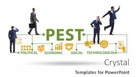  Presentation with pest - Amazing PPT layouts having businessman-in-pest-analysis-business backdrop and a white colored foreground