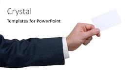  Presentation with space suit - Amazing slide deck having businessman-in-suit-and-shows backdrop and a white colored foreground