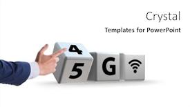  Presentation with télécharger la transition morphose - Slide set having businessman-in-transition-from-4g background and a white colored foreground
