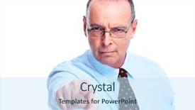  Presentation with angel in white - Colorful PPT layouts enhanced with businessman isolated on white background backdrop and a  colored foreground