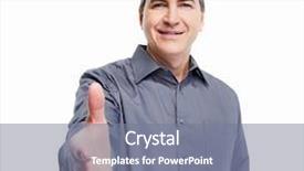  Presentation with leader - Amazing slide set having manager leader - portrait of handsome businessman isolated backdrop and a gray colored foreground