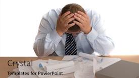  Presentation with isolation - Amazing PPT layouts having businessman-isolation-on-white backdrop and a coral colored foreground