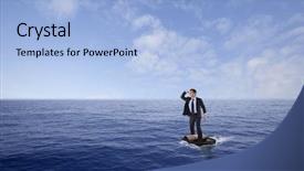  Presentation with lost - PPT layouts featuring toast with raspberry jam - homemade background and a violet colored foreground.