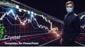  Presentation with medical bacteria - Cool new slides with businessman-poses-in-a-suit backdrop and a wine colored foreground