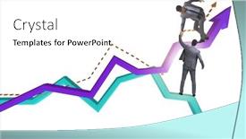  Presentation with saving - Beautiful PPT theme featuring businessman-saving-competitor-during backdrop and a white colored foreground