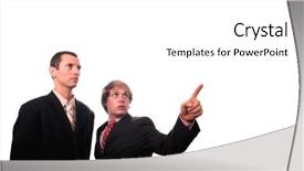  Presentation with election results - PPT theme featuring blue water ripples emanating from one source background and a light blue colored foreground