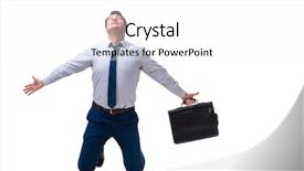  Presentation with vat value added tax isolated - Slides with businessman siiting on the knees background and a white colored foreground