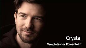  Presentation with young black couples hiking - Beautiful PPT layouts featuring businessman smile - young man close up portrait backdrop and a black colored foreground