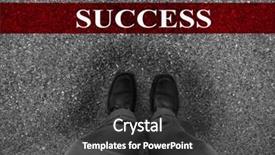  Presentation with motivation - Beautiful slide set featuring diamant - blue letter with heart in backdrop and a dark gray colored foreground