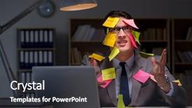  Presentation with stamp out domestic violence - Amazing PPT layouts having businessman staying late to sort backdrop and a  colored foreground