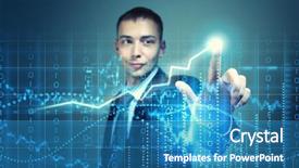  Presentation with code - Slide set with coffee cup logo template abstract elegant glossy business icon background and a light gray colored foreground