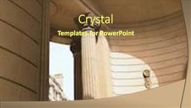  Presentation with classical - Cool new PPT layouts with businessman-using-mobile-phone backdrop and a tawny brown colored foreground