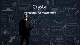  Presentation with schematic - Slide set consisting of businessman with computer tablet schematic background business and office concept background and a wine colored foreground