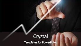  Presentation with financial - Beautiful PPT layouts featuring businessman with financial symbols coming backdrop and a  colored foreground