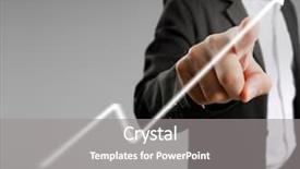  Presentation with financial - Amazing presentation design having businessman with financial symbols coming backdrop and a  colored foreground