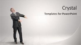  Presentation with walking - Cool new PPT layouts with businessmans nightmare - zombi sleepy maniac businessman walking backdrop and a light gray colored foreground