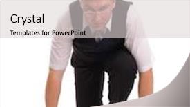  Presentation with corporate - PPT layouts consisting of businessmen-getting-ready-for-corporate background and a light gray colored foreground