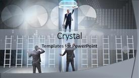  Presentation with fast speed broadband accelerate internet - Cool new PPT theme with businessmen in accelerated and fast backdrop and a  colored foreground