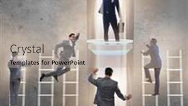  Presentation with fast speed broadband accelerate internet - Audience pleasing presentation theme consisting of businessmen in accelerated and fast backdrop and a light gray colored foreground