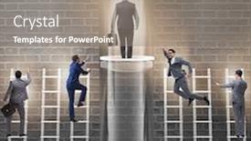  Presentation with fast speed broadband accelerate internet - Slide set having businessmen-in-accelerated-and-fast background and a gray colored foreground