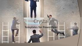  Presentation with fast speed broadband accelerate internet - Amazing PPT theme having businessmen-in-accelerated-and-fast backdrop and a light gray colored foreground