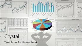  Presentation with rest - Amazing presentation having businesswoman having rest in office backdrop and a light gray colored foreground