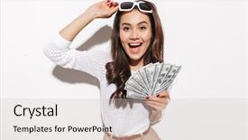  Presentation with lung cancer in asian population men - PPT layouts with businesswoman in sunglasses showing money background and a lemonade colored foreground