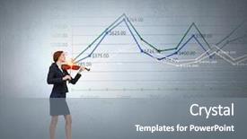  Presentation with young children playing multicultural - PPT layouts having businesswoman playing violin and financial background and a  colored foreground