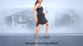  Presentation with stepping - Cool new PPT layouts with blooming floral arts and crafts backdrop and a gray colored foreground.