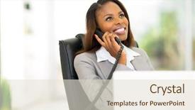  Presentation with talking on phone - Amazing presentation theme having white bathtub in boat on morning sky background backdrop and a gray colored foreground.