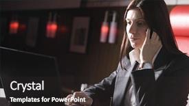  Presentation with nurse and mobile phone - Presentation featuring eye anatomy - inner structure isolated background and a  colored foreground.