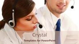  Presentation with call center - 