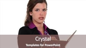  Presentation with agenda - Cool new slide set with businesswoman-writing-in-her-agenda backdrop and a violet colored foreground