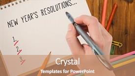  Presentation with writing pen - Presentation theme enhanced with businesswomans hand writing with pen against composite image of white background with vignette background and a coral colored foreground