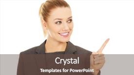  Presentation with strategic management needle pointing - Cool new slide set with bussinesswoman - businesswoman pointing up backdrop and a  colored foreground