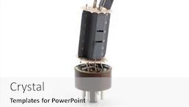  Presentation with shattered glass - Audience pleasing PPT layouts consisting of busted-of-shattered-vintage-vacuum backdrop and a white colored foreground