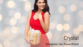  Presentation with birthday celebration - Amazing slide set having busty - people holidays christmas birthday backdrop and a lemonade colored foreground