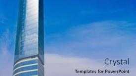  Presentation with busy - Slides having busy-in-the-sky background and a light blue colored foreground