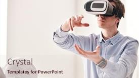  Presentation with floor plan - Amazing presentation theme having busy-young-architect-sitting backdrop and a lemonade colored foreground