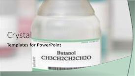  Presentation with carbon - Slides enhanced with butanol-a-four-carbon-alcohol background and a light gray colored foreground