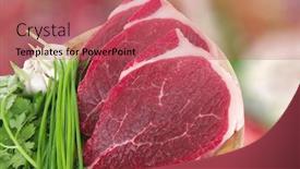  Presentation with butchery - Cool new theme with butchery-fresh-raw-beef-lamb backdrop and a coral colored foreground