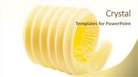  Presentation with butter - Amazing presentation theme having flowering cotton grass in a strong wind note shallow depth of field backdrop and a gray colored foreground