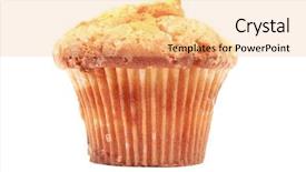  Presentation with rum - Slides with butter rum flavored muffins background and a  colored foreground