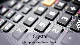  Presentation with scientific - PPT layouts enhanced with buttons a scientific calculator background and a light gray colored foreground