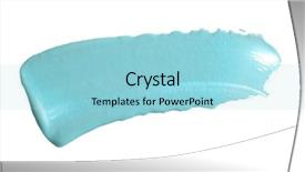  Presentation with brush stroke - Slide set consisting of buttons design element shadow - abstract acrylic color brush stroke background and a arctic colored foreground