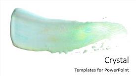  Presentation with abstract gold - PPT layouts having buttons design element shadow - abstract acrylic gold brush stroke background and a white colored foreground